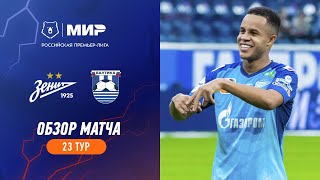 Highlights Zenit vs Baltika  RPL 202324 [upl. by Ailecec]