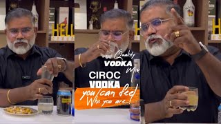 How to Drink Ciroc VODKA  Premium Vodka Experience  Drink Smart [upl. by Lydnek]