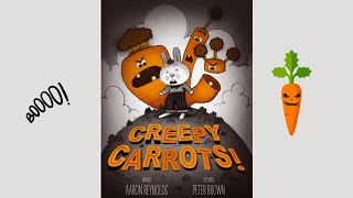 Creepy Carrots read aloud Halloween storybook for children [upl. by Einnej77]