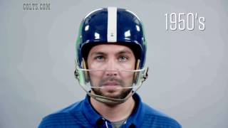 Through The Decades Football Helmet [upl. by Neelik]