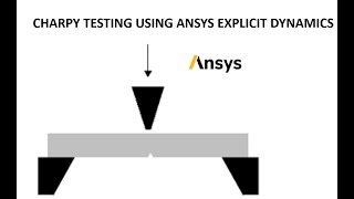 Charpy Test using Explicit Dynamics ANSYS [upl. by Taggart390]