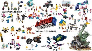 All The Lego Movie 2 Sets Winter 20182019  Compilation  Lego Speed Build Review [upl. by Esineg]