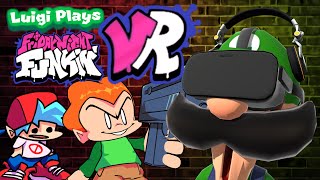 FRIDAY NIGHT FUNKIN IN VR  Luigi Plays FRIDAY NIGHT FUNKIN VR [upl. by Hafital347]