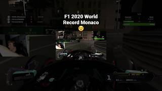 F1 2020 World Record Monaco 🥹 [upl. by Hyland900]