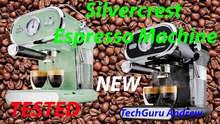 Silvercrest Espresso Machine SEM 1100 E1 [upl. by Karli]