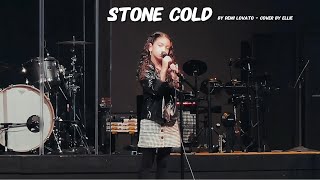 “Stone Cold” by Demi Lovato Song Cover performed by 7year old at Kid’s Recital [upl. by Ecile]