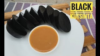 Black Kutsinta with Dulce de Leche dip  Kutsinta Filipino food [upl. by Rosel]