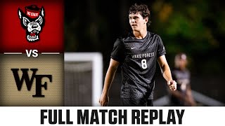 NC State vs Wake Forest Full Match Replay  2024 ACC Mens Soccer [upl. by Berty432]