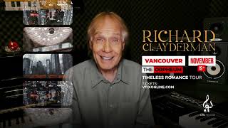 Richard Clayderman  Vancouver  Nov 19th 2024  The Orpheum [upl. by Zevahc]