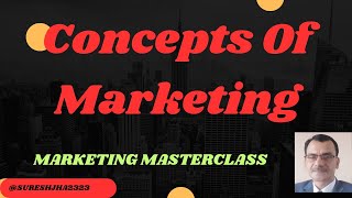 Orientation Towards MarketplaceConcepts of marketing Core concepts of Marketing [upl. by Dulcle718]