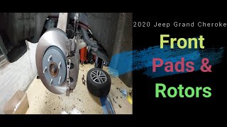 2011 2022 Jeep Grand Cherokee Front Brakes [upl. by Gnort690]