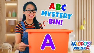 Learning The English Alphabet Mystery Bin  Teaching ABC Letters to Kiddos [upl. by Newberry533]