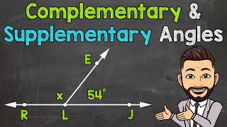 Complementary Angles amp Supplementary Angles  Math with Mr J [upl. by Ithsav]