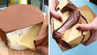 Perfect And Easy Cake Decorating Ideas  Best Chocolate Cake Hacks  So Yummy Cake [upl. by Dnalhsa]