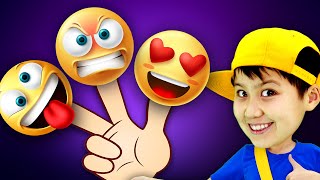 Emoji Finger  Nursery Rhymes amp Kids Songs  Hahatoons Songs [upl. by Wendi]