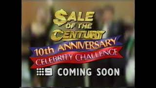 Promo  Sale of the Century 10th Anniversary Celebrity Challenge Coming Soon June 1990 [upl. by Yezdnil]