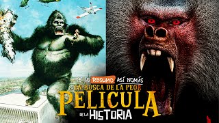 Un Mono Gigante Vs Un Mandril Enojado  ¿Cuál Es La Peor Pelicula Capítulo 2  TeLoResumo [upl. by Atilem]