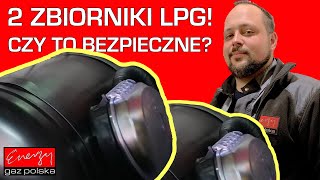 2 ZBIORNIKI LPG Chrysler Pacifica 36L 291KM z 2019R Czy SIĘ ZMIEŚCI Montaż LPG Energy Gaz Polska [upl. by Nayab]