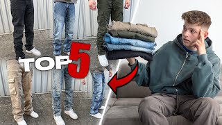 Meine TOP 5 HOSEN im KLEIDERSCHRANK🤯👖  Jan [upl. by Edroi745]