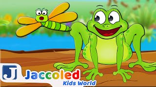 🖐️🐸 Five Little Speckled Frogs Song 🐸🖐️  Jaccoled Kids World Nursery Rhymes and Kids [upl. by Eseekram]