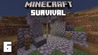 Minecraft 114 Survival Lets Play  Epic Cave Entrance amp Cow Farm  Ep 6 [upl. by Jaella398]