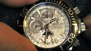 How to set the Valjoux 7751 Automatic Chronographwmv [upl. by Ferdinanda]