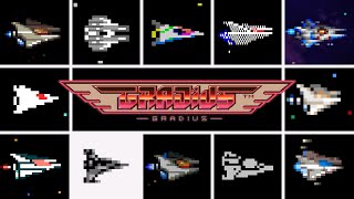 GRADIUS  NEMESIS 🗿 Versions Comparison ▶ EVOLUTION through its PORTS [upl. by Mikeb846]