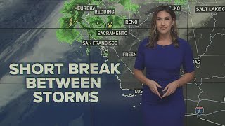 California Atmospheric River Tracking another winter storm rain and snow [upl. by Eimoan]