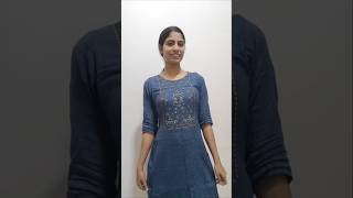 Loose Kurti Hack😱 fashionhack hacksforgirls hacksforwomen suhani kurtidesign dailyshorts [upl. by Yejus269]