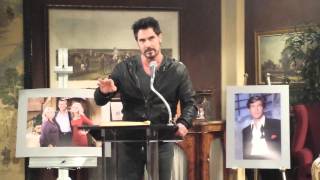 SOAPSCOM Don Diamont congratulates Peter Bergman [upl. by Jeconiah466]