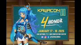 Kawcon 4 Honor  January 17th  19th 2025  Henry B Gonzalez Convention Center [upl. by Pricilla]