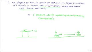 CSEC Physics Newtons Laws of Motion [upl. by Annovad]