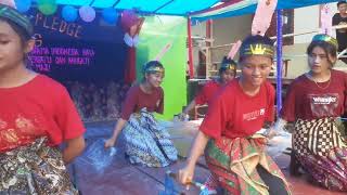 Tari tradisional Kalimantan Tengah Tarian giringgiring kelas XI IPS SMA Lentera Mentawai [upl. by Honorine289]