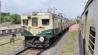 II Chennai Beach  Washermanpet II A Short Chennai Suburban Rail Journey II Indian Railways II [upl. by Asirrom81]