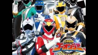 Review Engine Sentai GoOnger Sentai Hero Vinyl Figures Set [upl. by Rodgers683]