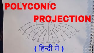 polyconic projection [upl. by Merrel]