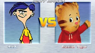 MUGEN BATTLES  Rolf vs Daniel Tiger  Ed Edd n Eddy vs Daniel Tigers Neighborhood [upl. by Janeen]