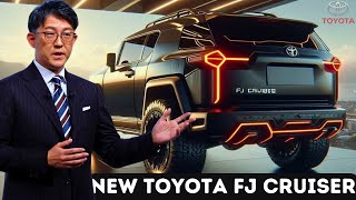 NEW LOOK 2025 Toyota FJ CRUISER Revealed  The Entire Car Industry Shaken [upl. by Ardnaskela]