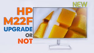 HP M22f Monitor update Bangla review 2024 [upl. by Genesia]