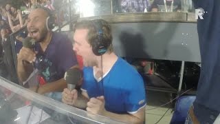 Dennis van Eersel en Sinclair Bischop gaan los op Radio Rijnmond na de goal van Feyenoord tegen M [upl. by Chucho]