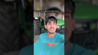 johndeere full lodded trallytarctorlovers tarcter trendingshorts jattlife [upl. by Yrot]