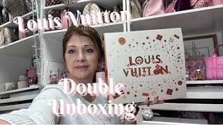 LOUIS VUITTON LIMITED EDITION DOUBLE UNBOXING 2024 [upl. by Hanafee]