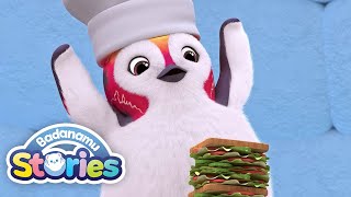 S1 EP15 Pogo and the Too Big Sandwich l Badanamu Stories l Nursery Rhymes amp Kids Songs [upl. by Ardnaed]