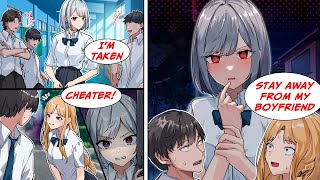 Manga Dub My Yandere girl friend gets jealous when a friendly gal starts talking to me RomCom [upl. by Agace]