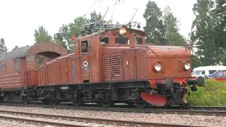 Historic Trains to Classic Car Week  Rättvik Sweden  August 2011 [upl. by Willock]