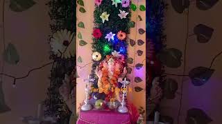 Ganpati decoration  Maharashtra Asangaon satara [upl. by Ddal]