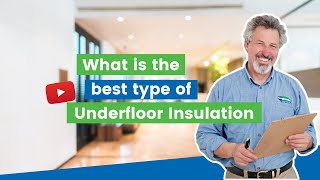 What is the best type of underfloor insulation  by ecoMaster [upl. by Elinad]