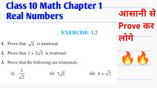 Class 10 Math Chapter 1 Exercise 12Real NumbersExercise 12NCERT Class 10 Math Ch 1 Real Numbers [upl. by Giacomo33]