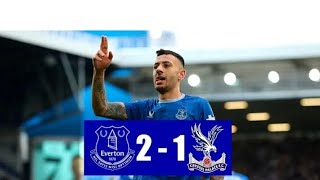 Everton vs Crystal Palace 21 All Goals amp Extended Highlights [upl. by Carry861]