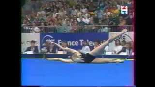 Eva SERRANO cerceau  Championnats de France 1998 EF [upl. by Ecnerol]